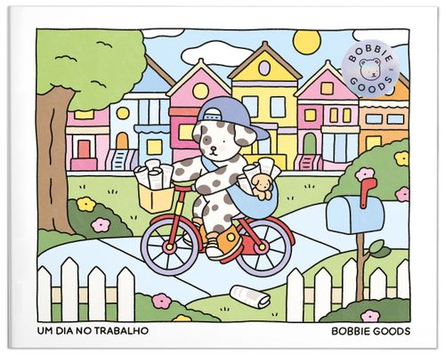 Um dia no trabalho (On The Job) – Livro de colorir oficial Bobbie Goods