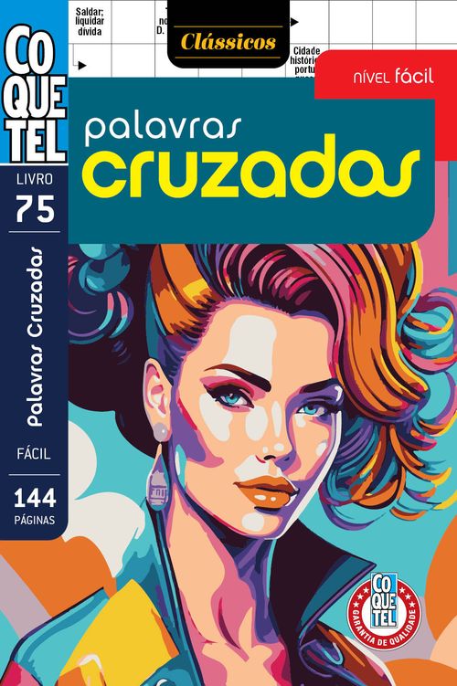 Livro Coquetel Palavras-Cruzadas 75