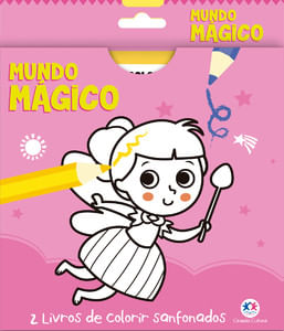 Mundo Mágico - 2 Livros de Colorir Sanfonados