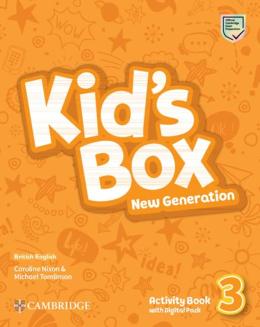 Kid´s Box New Generation 3 Activity Book With Digital Pack - British English