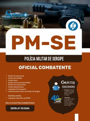 Apostila PM-SE 2024 - Oficial Combatente