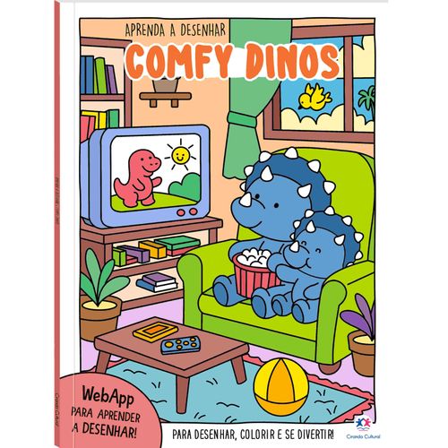 Aprenda a Desenhar - Comfy Dinos