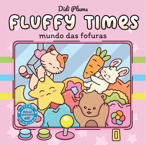 Mundo das fofuras (Livro de colorir Fluffy Times)