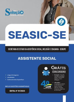 Apostila SEASIC-SE 2025 - Assistente Social