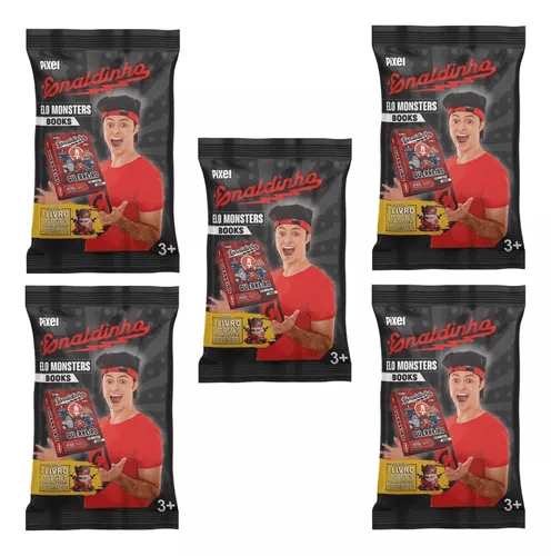 KIT COM 5 COL ELO MONSTERS BOOKS
