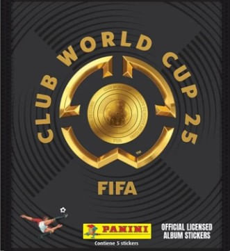 ENVELOPE 5 CROMOS FIFA CLUB WORLD CUP 2025