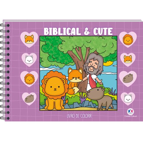 Biblical and Cute Violet - Para Colorir