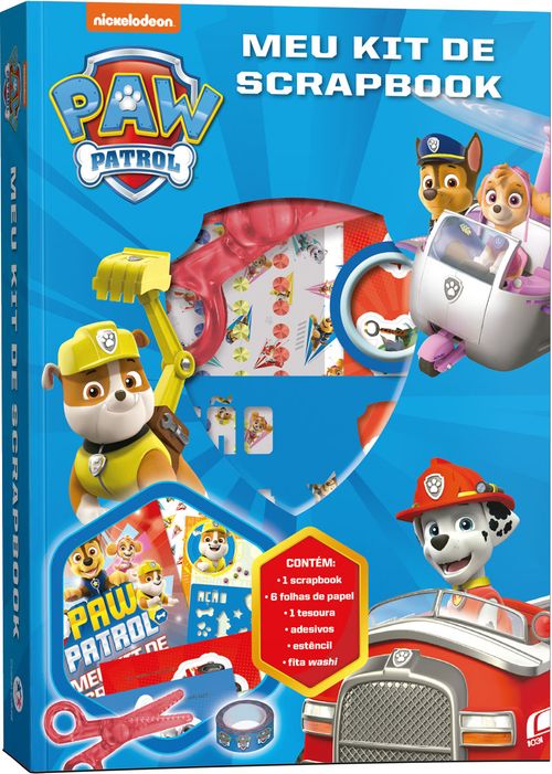 Patrulha Canina - Meu kit de Scrapbook