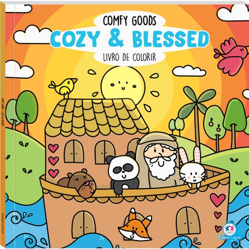 Comfy Goods - Cozy e Blessed Para Colorir