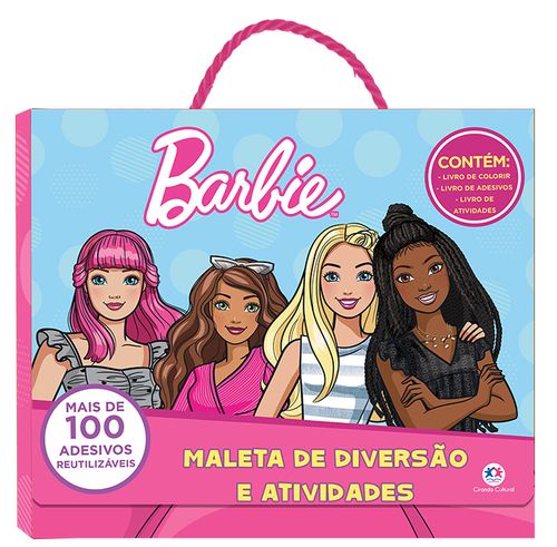 Barbie - Maleta Diversão e Adesivos