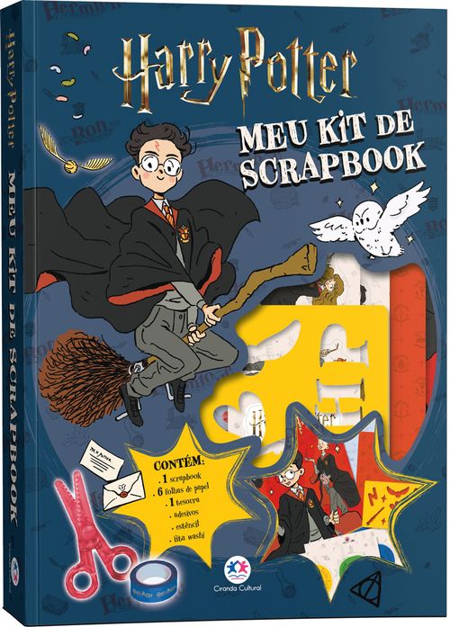 Harry Potter - Meu kit de Scrapbook