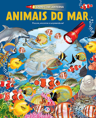 Animais do mar - Livro com lanterna