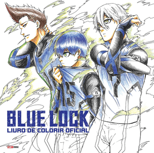Blue Lock - Livro de colorir