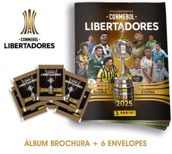 STARTERPACK KIT 1LIV+6 ENV CONMEBOL LIBERTADORES 2025