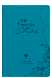 Biblia de estudos da mulher - Azul