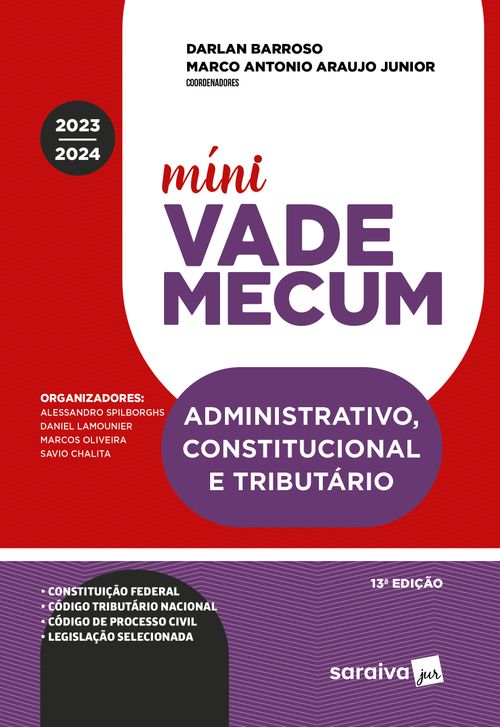 Míni Vade Mecum Administrativo, Constitucional e Tributário - 13ª Edição 2023
