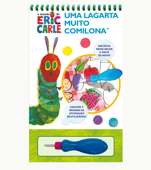 Eric Carle, Uma Lagarta Muito Comilona - Aquabook