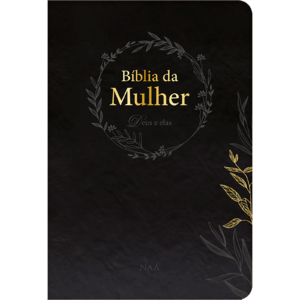 Bíblia da mulher - Deus e elas - preta