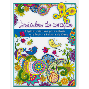 Livro para colorir - versículos do coração
