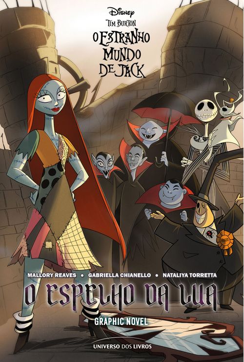 O estranho mundo de Jack: o espelho da lua — graphic novel