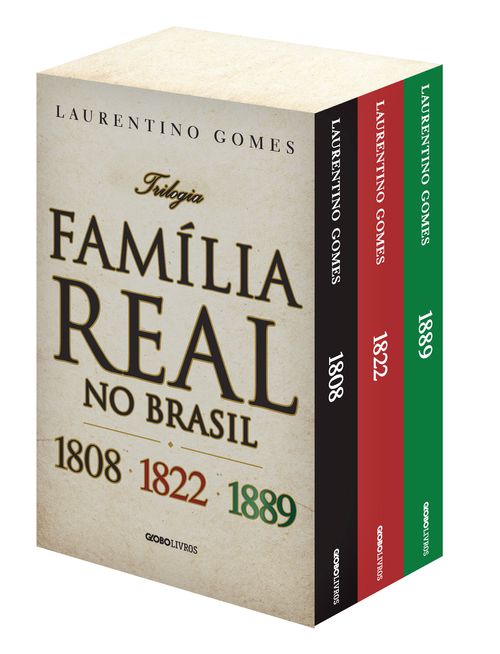 Box Trilogia Família real no Brasil