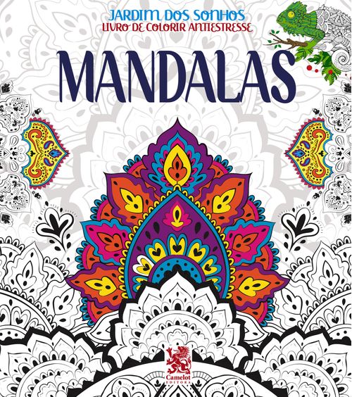 Jardim dos Sonhos - Mandalas - Livro de Colorir Adulto