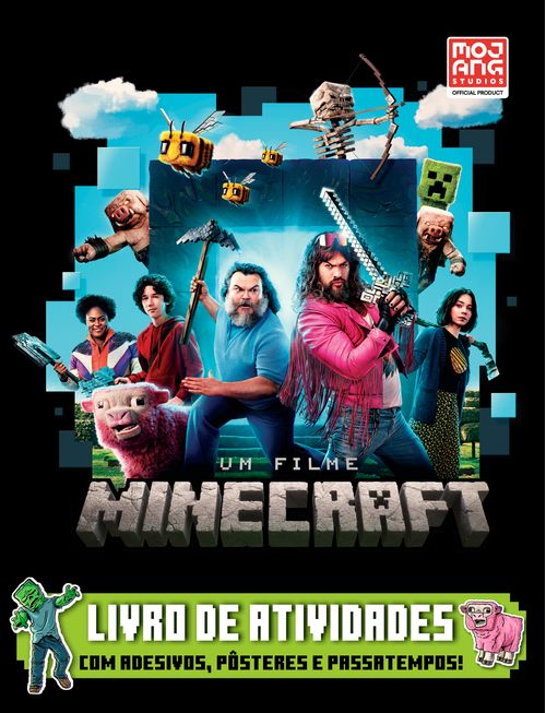 Um filme Minecraft | Livro oficial de atividades