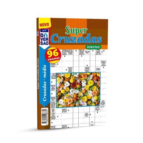 Livro Coquetel Super Cruzadas Diretas Médio Ed 11