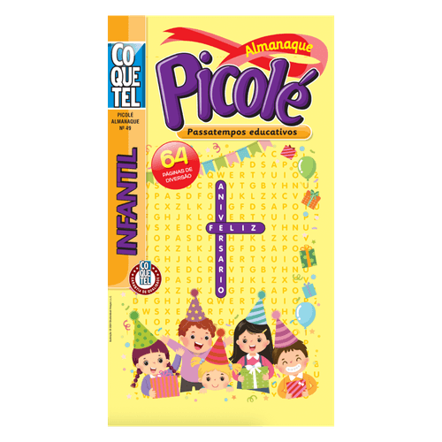 Almanaque Picolé 49 - Passatempos Educativos Infantil