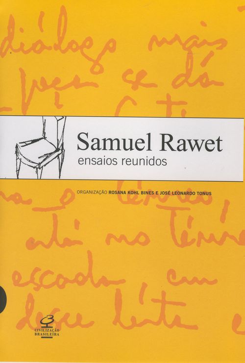 SAMUEL RAWET: ENSAIOS REUNIDOS