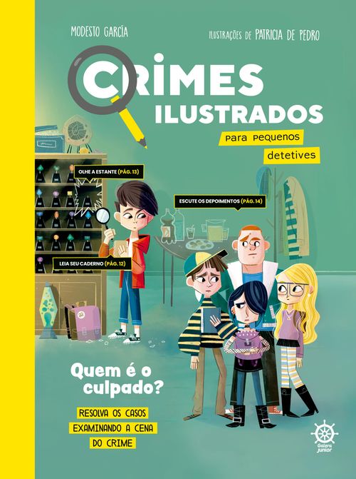 Crimes ilustrados para pequenos detetives