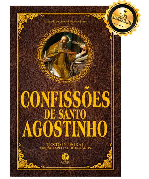 Confissões de Santo Agostinho - Edição de Luxo Almofadada