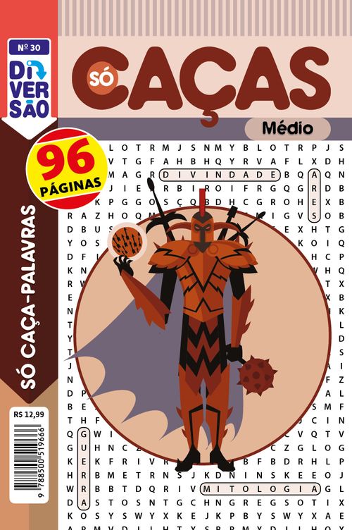 Livro Diversão Só Caça-Palavras 30