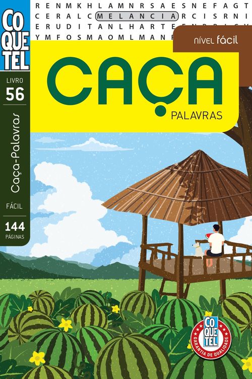 Livro Coquetel Caça-Palavras Ed 56