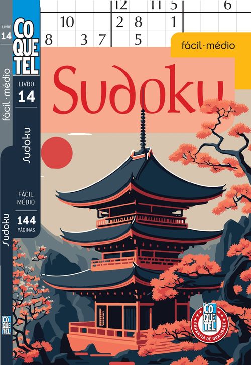 Livro Coquetel Sudoku FC/MD 14