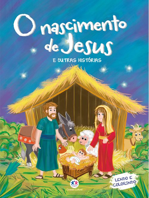 Meu Livro bíblico de colorir - o nascimento de Jesus