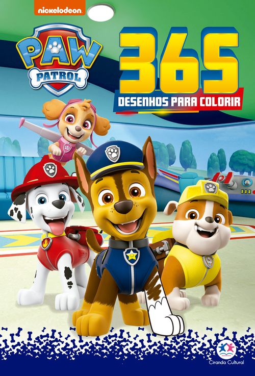 Patrulha Canina - 365 Desenhos para colorir