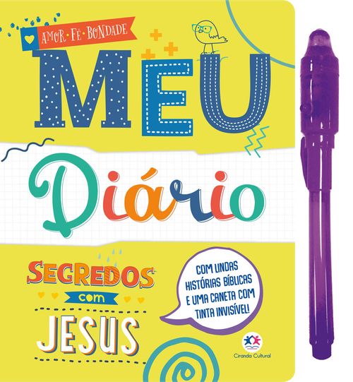 Meu livro diário - Segredos com Jesus