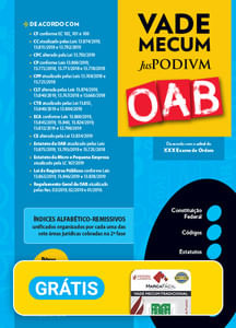 Vade mecum OAB
