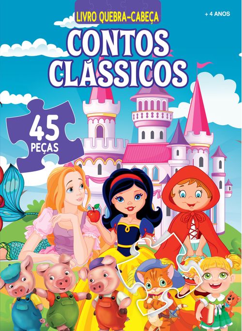 Contos Clássicos Livro Quebra-Cabeça