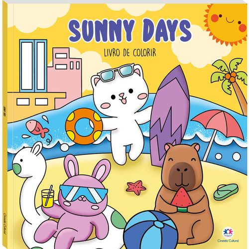 Sunny Days - Para Colorir