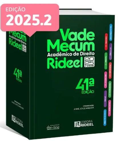 Vade Mecum Acadêmico de Direito Rideel - Tradicional - 2º Semestre 2025