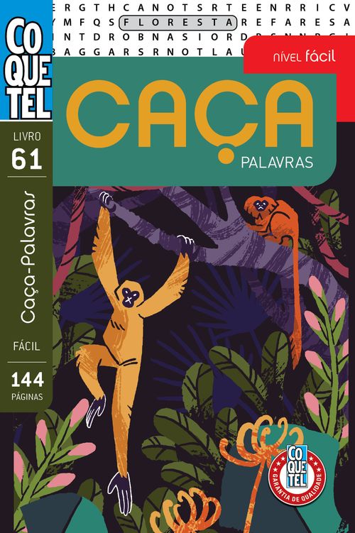 Livro Coquetel Caça Palavras 61