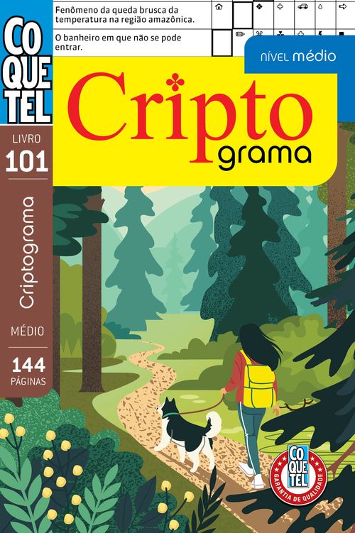 Livro Coquetel Criptograma 101