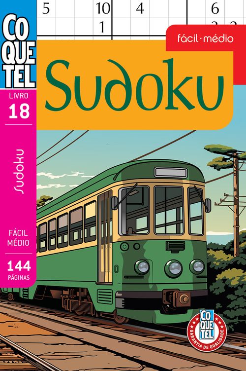 Livro Coquetel Sudoku 18