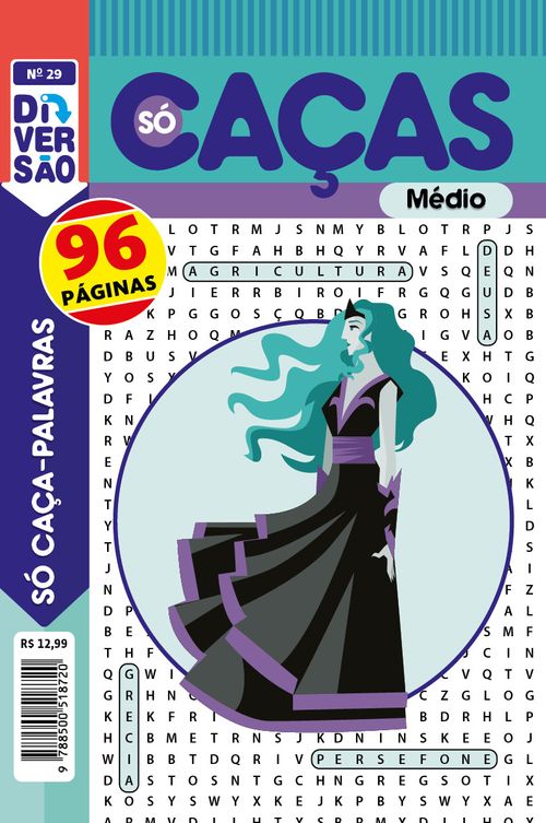 Livro Diversão Só Caça-Palavras 29
