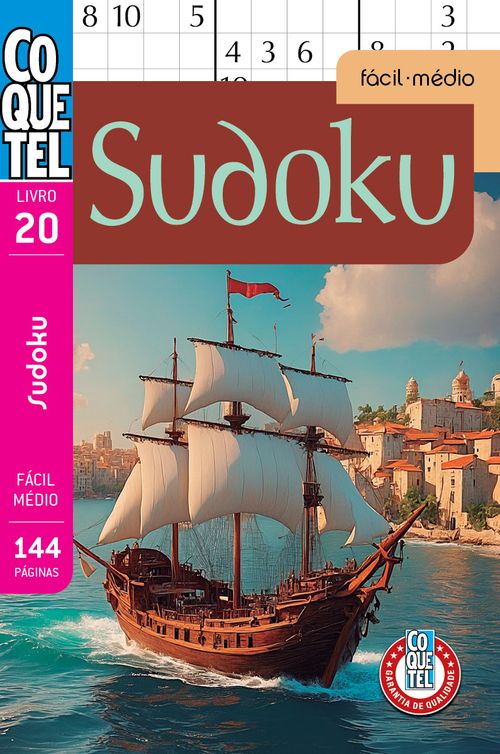 Livro Coquetel Sudoku 20