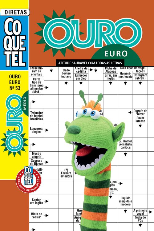 Livro coquetel ouro euro 53
