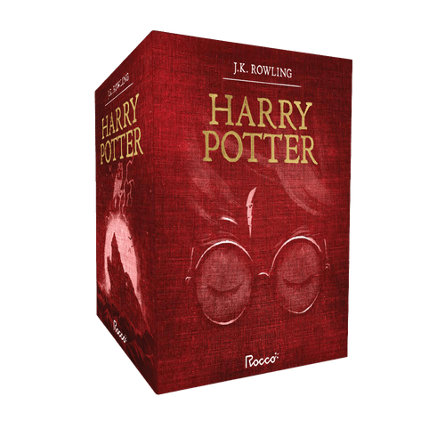 Box Harry Potter Premium Vermelho (7 Livros em capa dura)