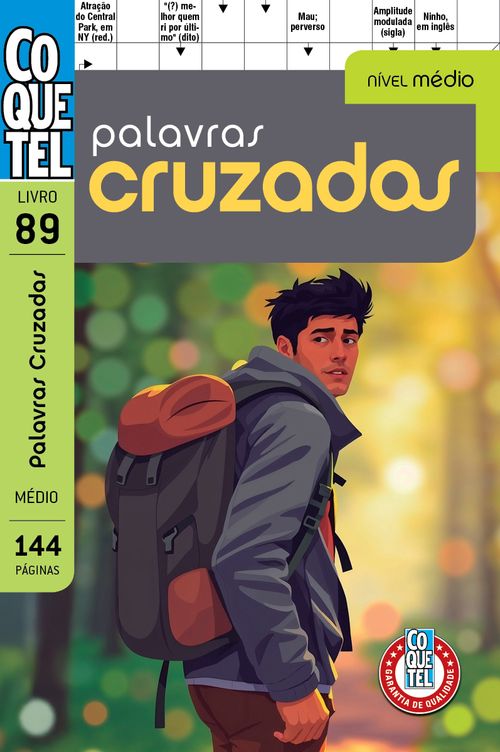 Livro Coquetel Palavras-Cruzadas 89